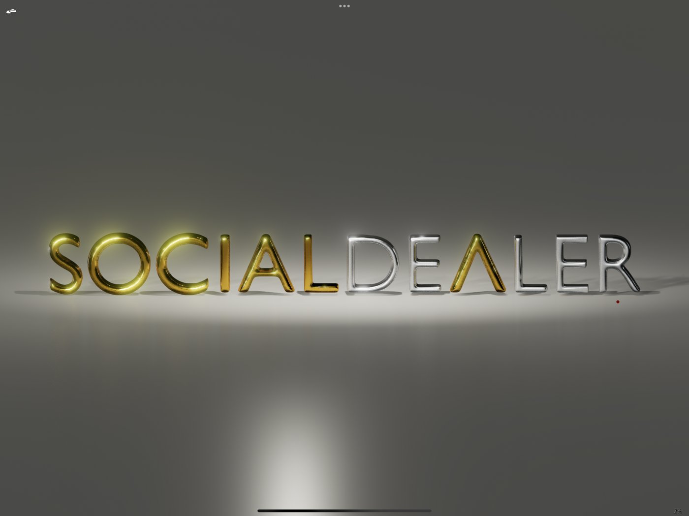 SocialDealer 3D wordmark