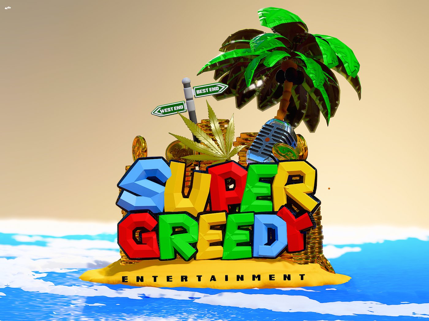 Super Greedy Entertainment logo